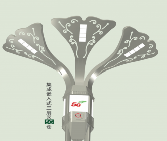 中杆智能路灯、5G智能路灯、智慧路灯